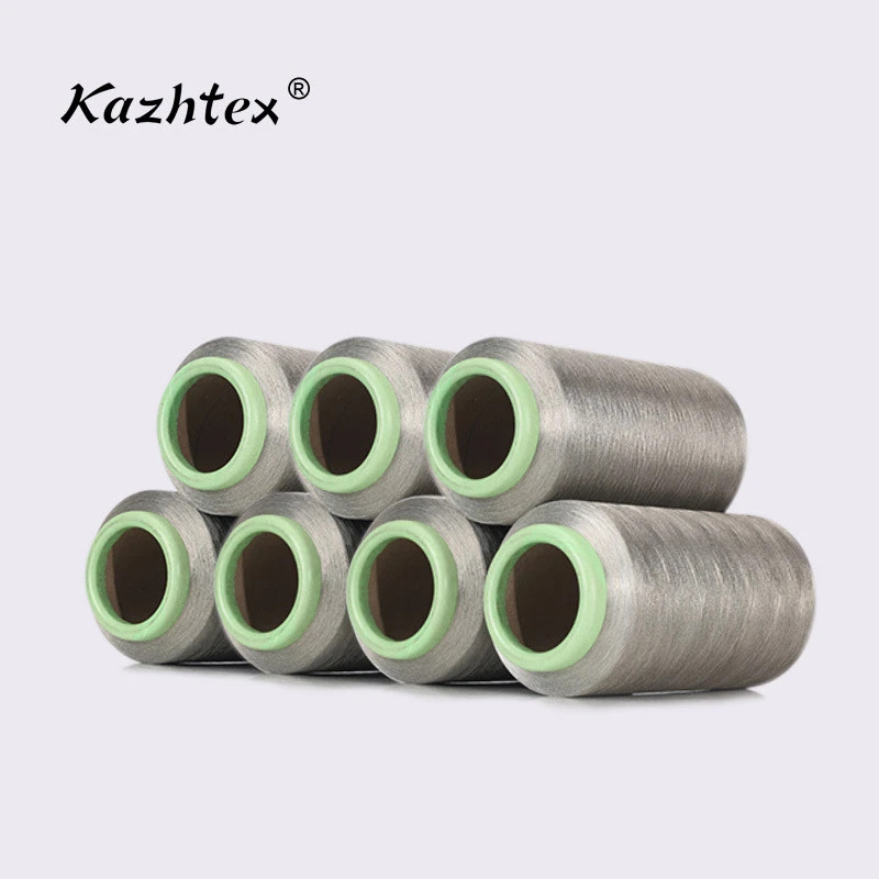 FDY 100D low-resistance Silver plated nylon fiber yarn