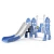 Import Feelkids L-CB003 children high quality indoor playground kids toys baby plastic slide and swing set from China