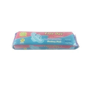 Feminine Hygiene Brand OEM Disposable Ultra Thin Natural Sanitary Pads Napkin Women