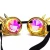 Import Festival Party Colorful rivet glasses Colorful Glasses Rave Festival EL EDM Sunglasses Kaleidoscope Sunglasses from China