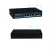 Import Fiber Optic Equipment 4FE PoE + 2FE UP 4 port poe switch for hikvision ip camera from China