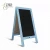 Import Finest price wooden double sided chalkboards wood frame for sale chalk boards blackboard from China