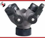 Firefighting equipment double headed hydrant valve