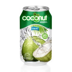 Flavor 330ml Canned Wholesale Tan Do Organic Coconut Water