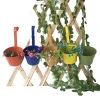 Flower/Green Plant Used With and Hanging Usage Condition hanging planter basket for garden decor