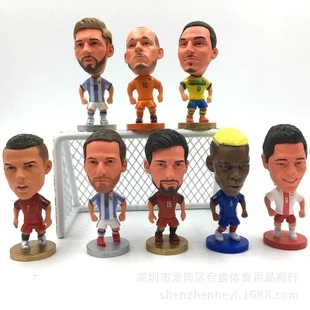 Football Players 3D Models Figurines Statues Custom Action Figures PVC Toys