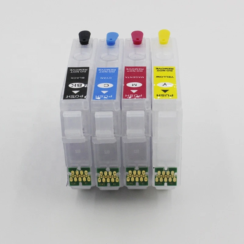 FOR Europe T02W1 T502 T502XL Refill ink cartridges for Epson XP-5100 XP-5105 WF-2865 WF-2860 with auto reset chips