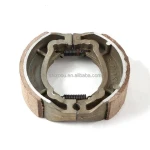 For SUZUKI AX100 AX 100 100AX Motorcycle Brake Shoes Motorcycle Spare Parts Brake Pads Braking system High Quality Accessories