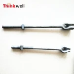Forging Electric Power Fitting Long Shank Eye Anchor Rod