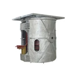 Foundry Wrought Iron Melting Machine 500 KG Pig Iron Smelting Furnace for Sale