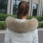 Fox fur collar detachable fur collars fur collar jackets