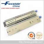 Foxslide  Extra Heavy Loading Telescopic Slides lock out and locking drawer slides for Fire Trucks 550mm