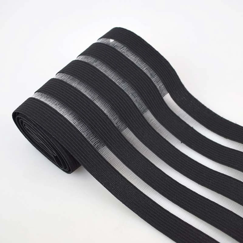 Buy Free Samples 7.5cm 9.8cm Fish Silk Elastic Band Fitness Adjustable Wide  Black Brushed Elastic Band Webbing For Sports Bra from Shenzhen Hong Le  Xing Textile Co., Ltd., China