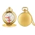 Import Free Shipping China Compass Modern Gold Pocket Watch with Watch Chain from China