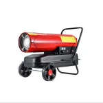 Freestanding IP24 Tube Heating Electric New Industrial Diesel Air Heater Blower