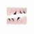 Import French Series Black and White Wearing Manicure Fake Nail Art 24 Pieces False nail from China