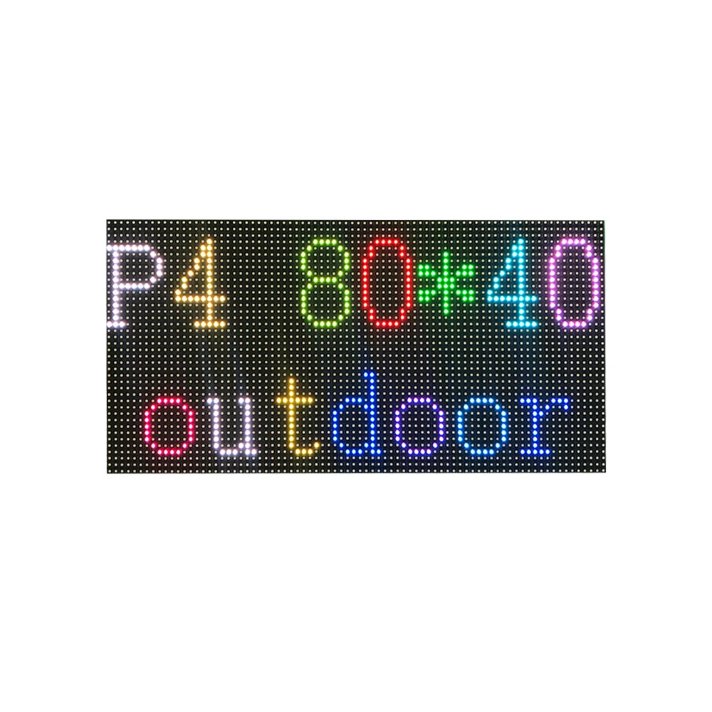 full color indoor outdoor p4 module led display screen panel wall