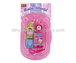 Funny Plastic Baby Tub Town Bath Toy