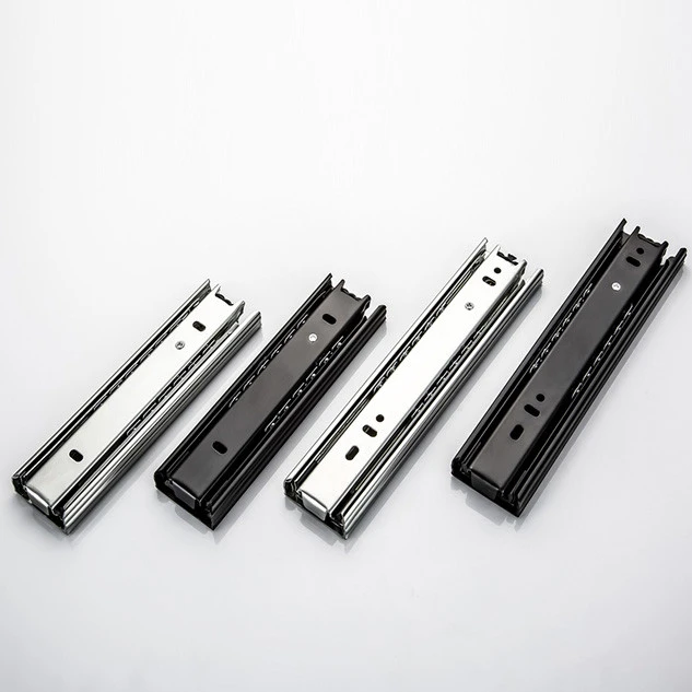 Furniture Fitting 45mm Drawer Slide Telescopic Channel