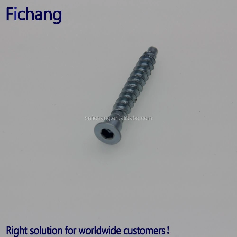 Furniture hardware Connecting Confirmat Screw for all Market