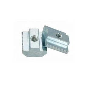 Galvanized Lock Nut Types T Slot Sliding Nut for 4040 Aluminum Profile