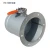 Import Galvanized single flange silica gel seal manual airtight valve from China