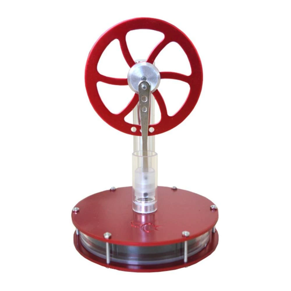 Gelsonlab HS-DCW-02 Low Temperature Stirling Engine Model Heat Steam Kids Science Toy