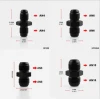 Generic Aluminum Anodized AN4 Female to AN 4Male Flare Reducing Fuel Oil Hose Line Pipe Adapter Fitting Connectors Reducer
