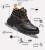 Import Genuine Leather Safety Shoes with Steel Toe Cap Work Boots from China