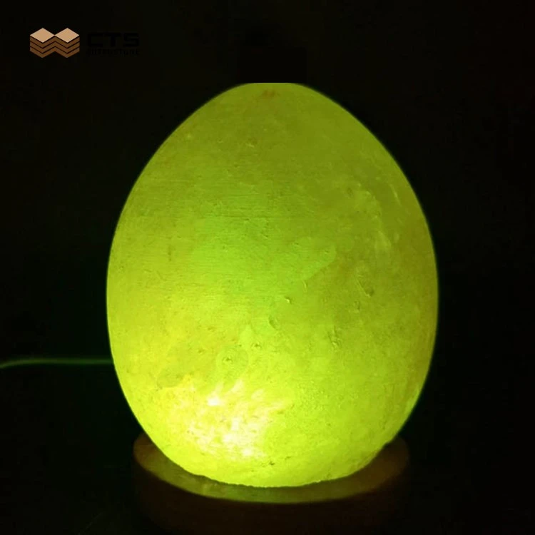 Gift Craft Natural Himalayan Egg Shape Salt Lamp