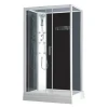 glass accessories portable aluminum ready made sauna steam simple bathroom prefab bathroom modular shower room