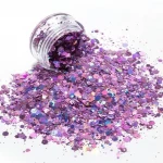 Glitter Supply Holographic Flakes Loose Chunky Glitter for Arts & Crafts Wine Glass Decoration Weddings