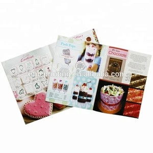 Glossy Laminated Product Catalog Printing, Saddle Stitching Binding 32 Pages Full Color A4 Product Catalog Printing