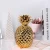 Import Gold plated ceramic pineapple for home decoration from China