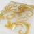 Import gold yellow 5mm 4.8mm 4mm art titanium acid etched coated decorative glass from China