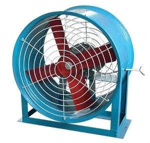 Gongle axial flow fan / air extractor axial post fan free standing for industrial and mineral enterprise