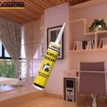 Good Quality Fast Dry Adhesive White Waterproof Silicone Acrylic Sealant for Filling Windows