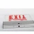 Import Good quality The Arab emergency transparent exit sign  plate ceiling self test emergency led light luminous contained emergency from China