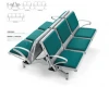 Green PU cushion hospital 3-seater waiting chair YA-102