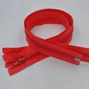 Guanlong brand customized red 5# nylon zippers for sale