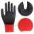 Import Guantes de grey high grade polyester shell gripped the flexible security trabajo recubiertos de latex protector coating gloves from China