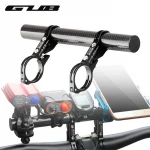 GUB 202 Carbon Fiber MTB Bicycle Handlebar Extender Cycling Mount Bracket Mountain Road Bike Flashlight Computer Phone Holder