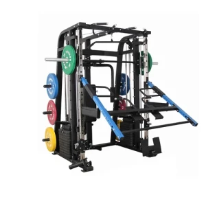 Gym Strength training fitness equipment  smith machine cable crossover commercial multi functional gym smith machine
