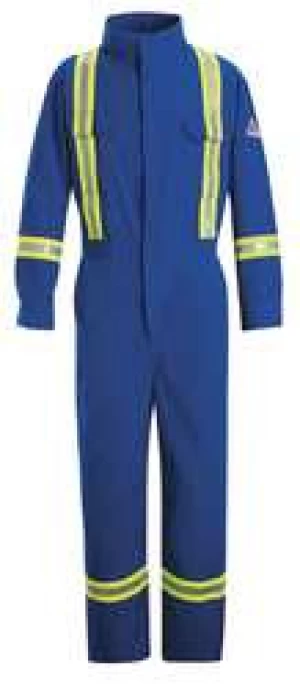 H0468 Resistant Coverall Royal Blue 40 In