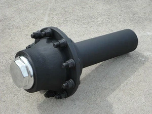 Half Axle-Stub Axle Hot Sale Axle for Trailer Parts Without Brake