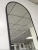Import Half Circle Custom Stainless steel Framed hotel bedroom decorative Mirror from China