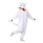 Halloween Carnival Animal Adult Hoodie Pyjamas Onesie Women Men Children Unicorn Costume