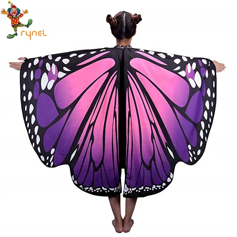 Halloween costumes 11 style  Butterfly Fancy Dress Costumes  Party Funny Fairy Shawl Ladies Woman Cape  Butterfly Wing