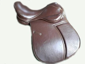 Hand made geniune leather saddle,horse saddler,horse ridding gear,