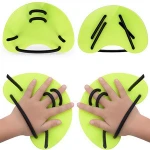 Hand Training Swimming Paddle Gloves Pad Hand Webbed